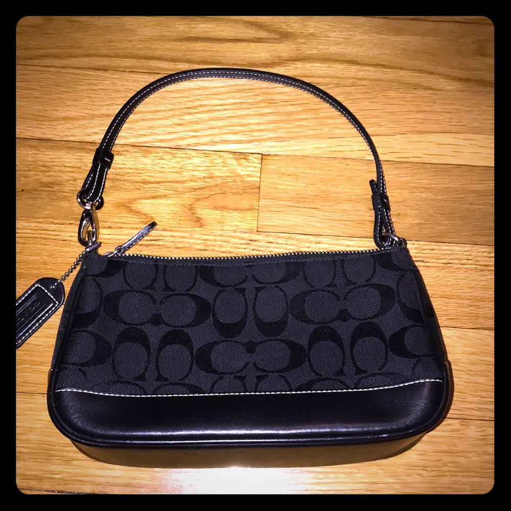 Authentic COACH bag part genuine leather